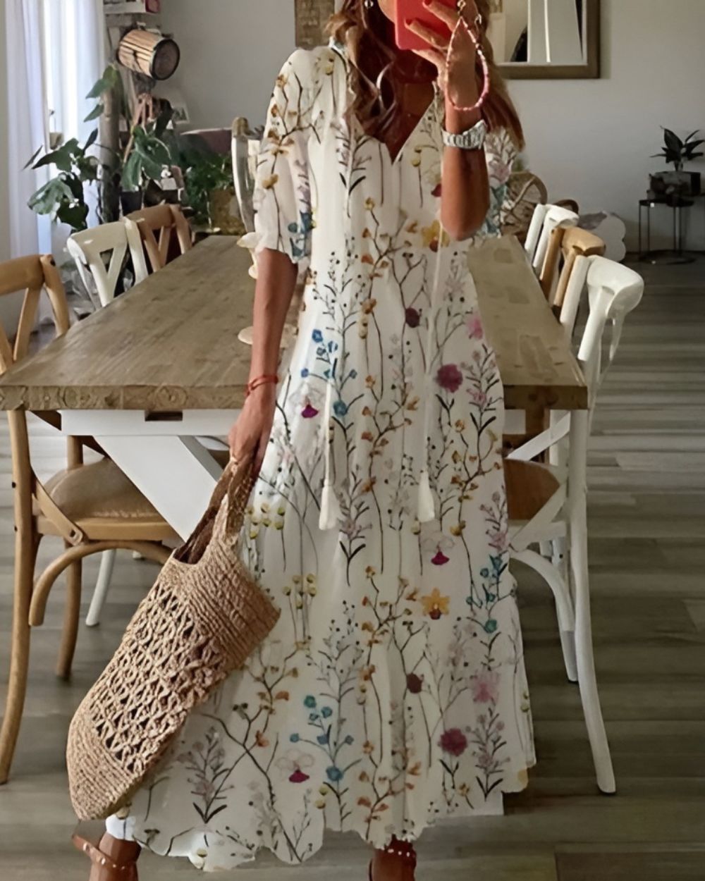 Celina™ | Enchanting Boho Cover-Up Dress