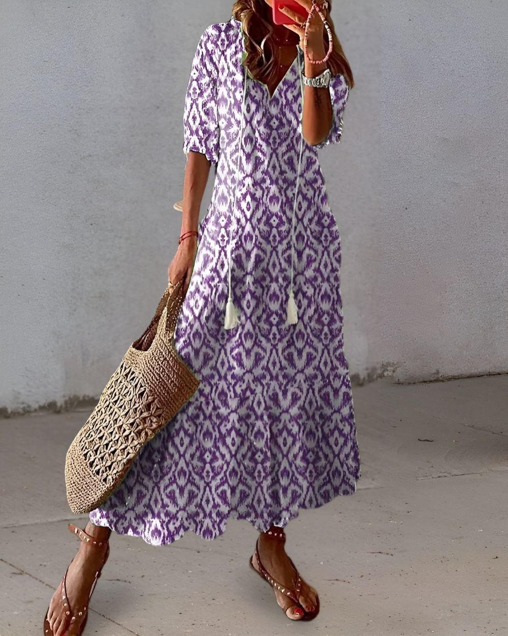 Celina™ | Enchanting Boho Cover-Up Dress
