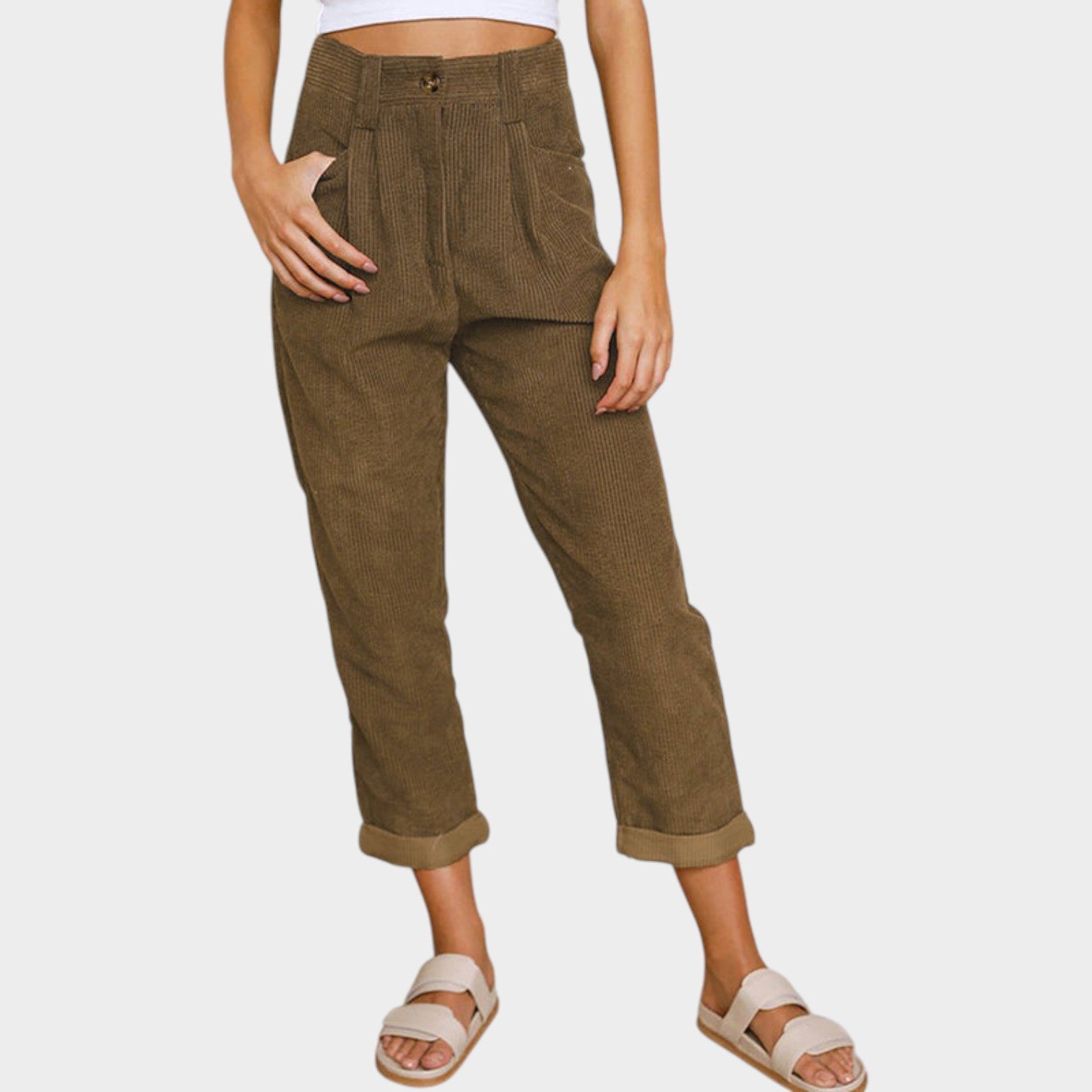 Corduroy Casual Pants