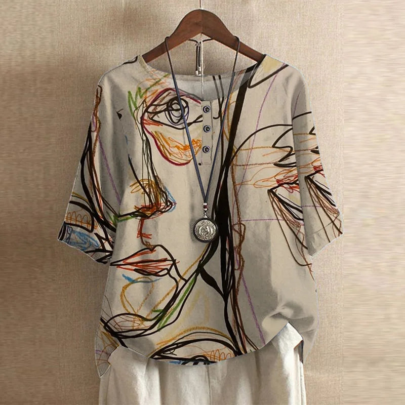 Anya™ | Vintage-Inspired Blouse