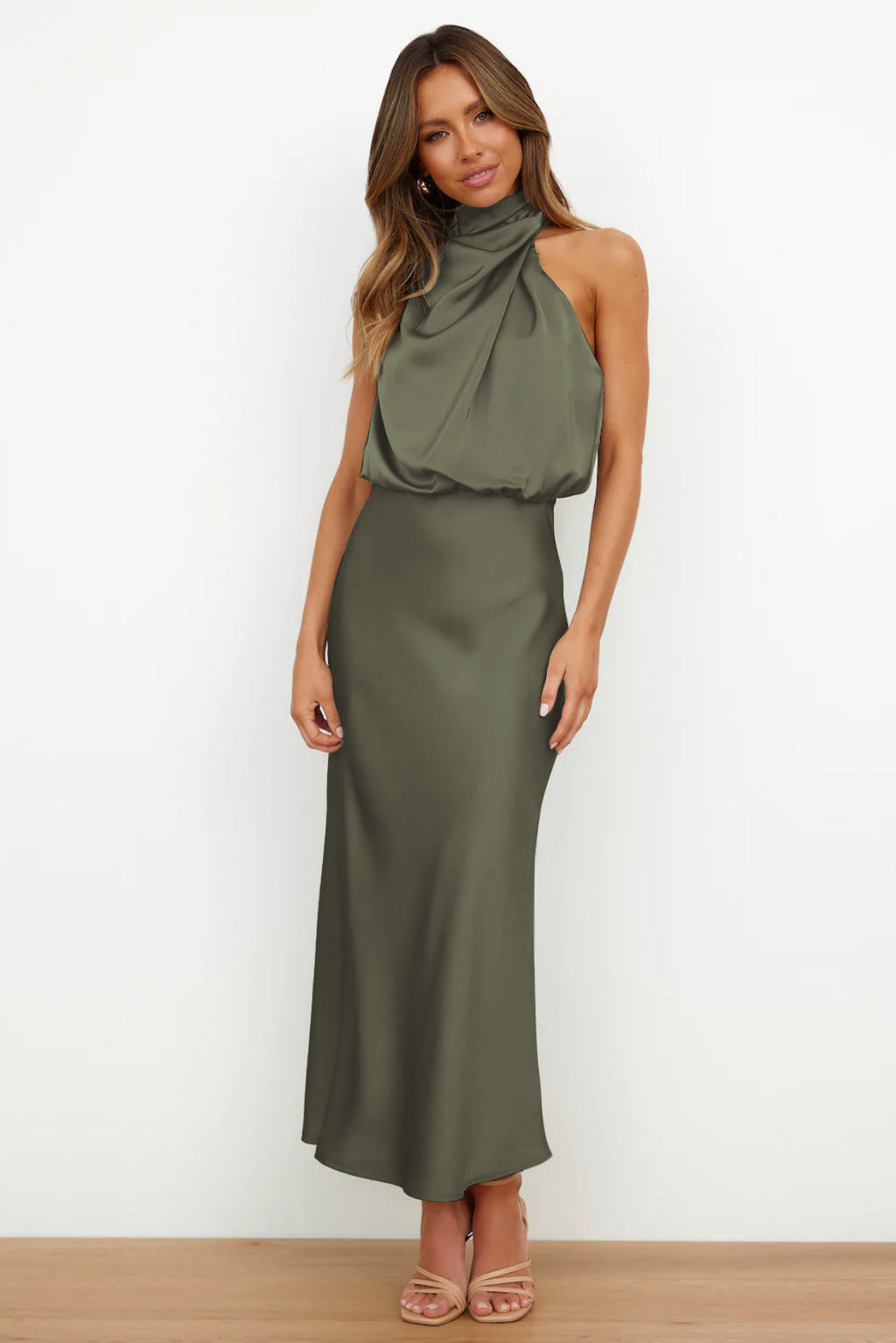 Mariana™ | Sophisticated Halter Evening Gown