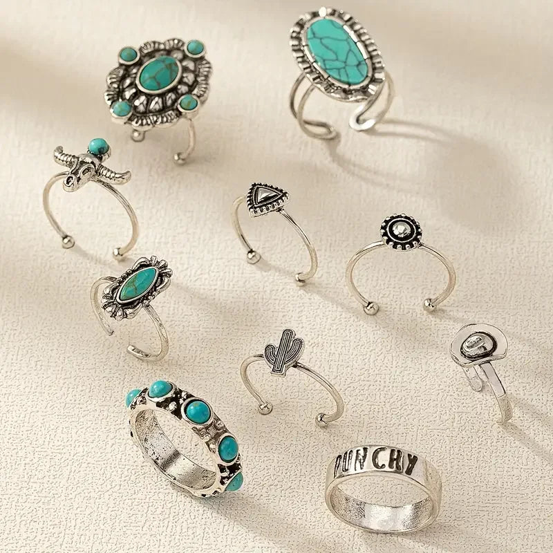Dakota™ 10-Piece Western-Inspired Ring Collection