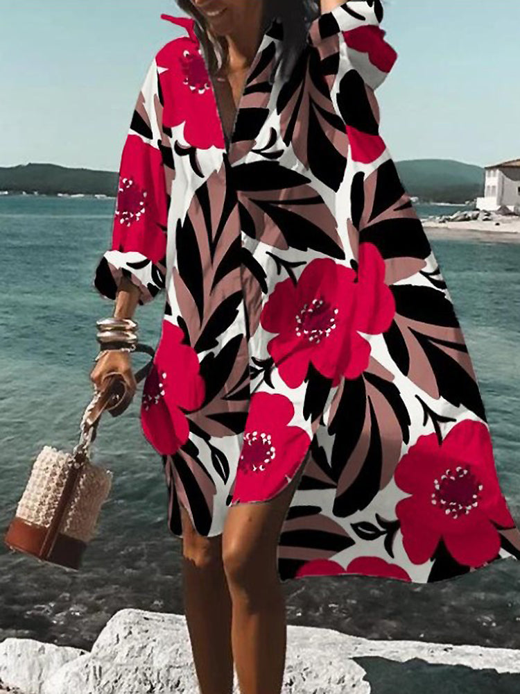 Mary™ | Midi Shirt Dress for Summer