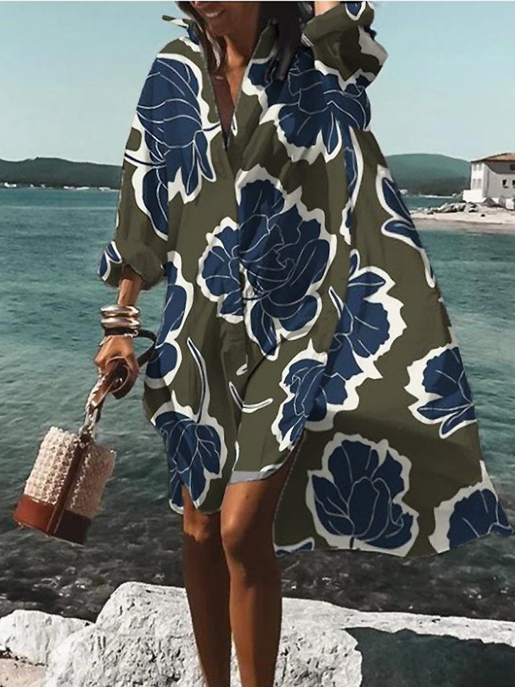 Mary™ | Midi Shirt Dress for Summer