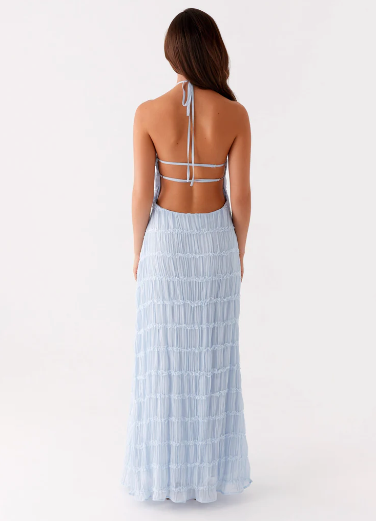 Jolene™ | Chic Halter Maxi Gown