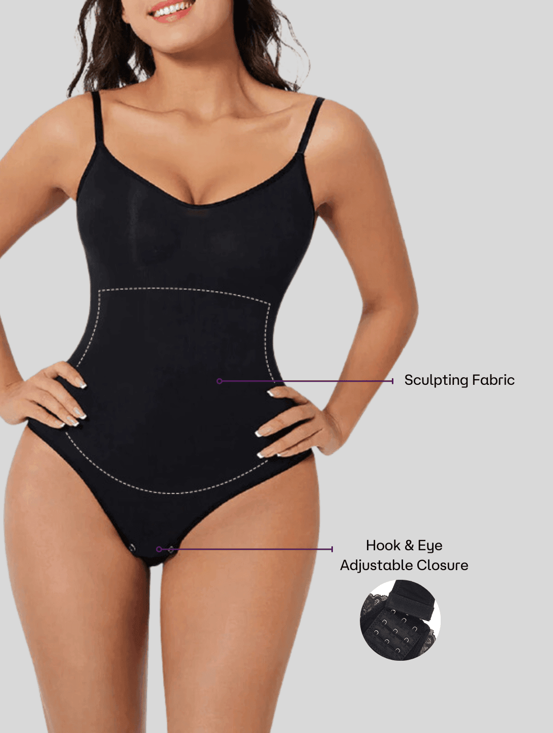 PowerSculpt™ | Sleek Shapewear Bodysuit for a Flawless Silhouette
