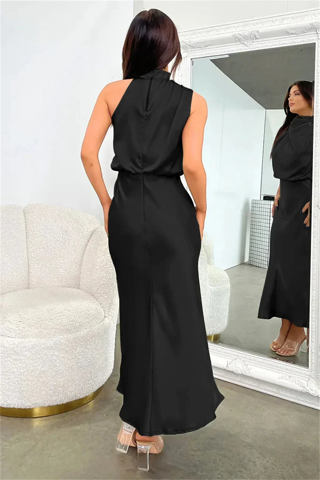 Mariana™ | Sophisticated Halter Evening Gown