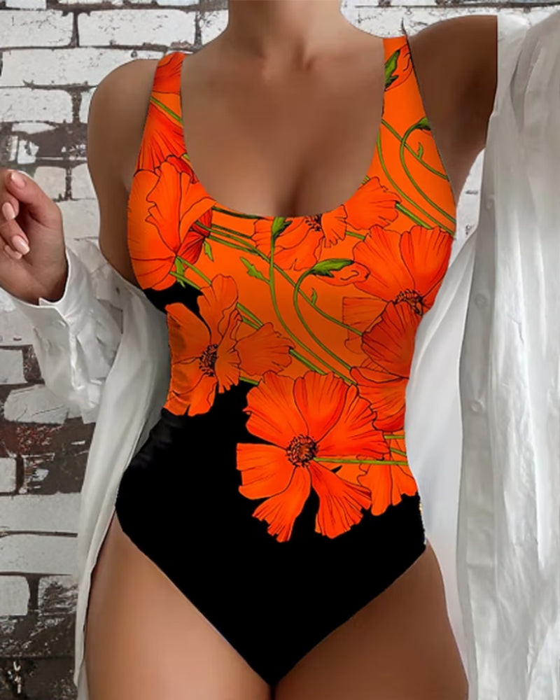 Francesca | Women's Flattering Floral Swimsuit