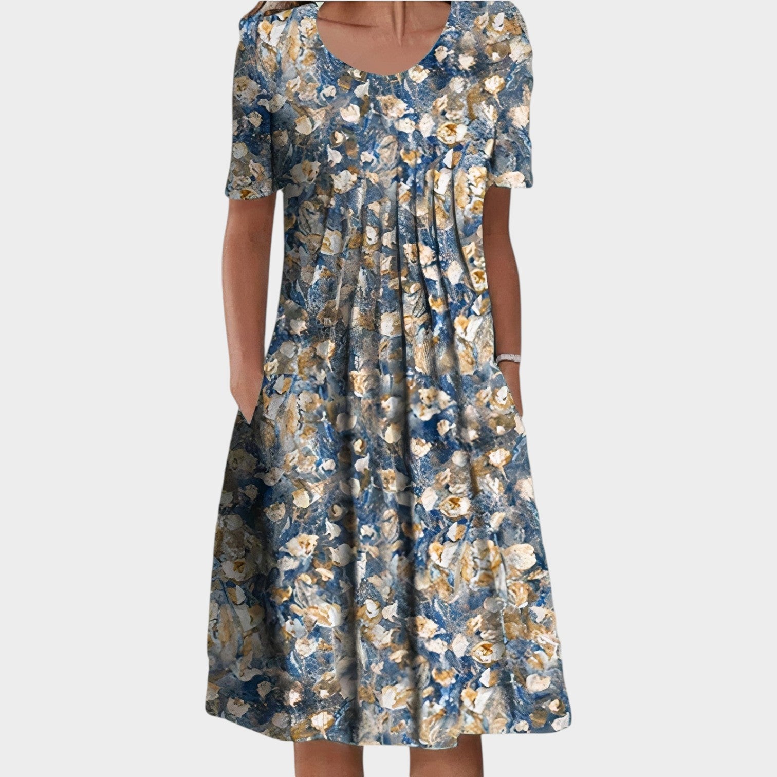 Floral Midi Summer Dress
