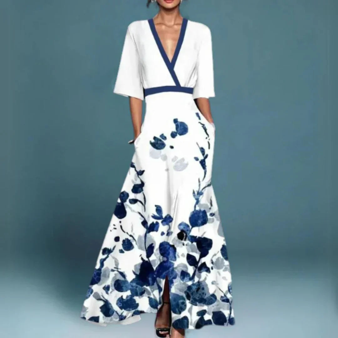 Jill™ | Chic Floral Maxi Dress