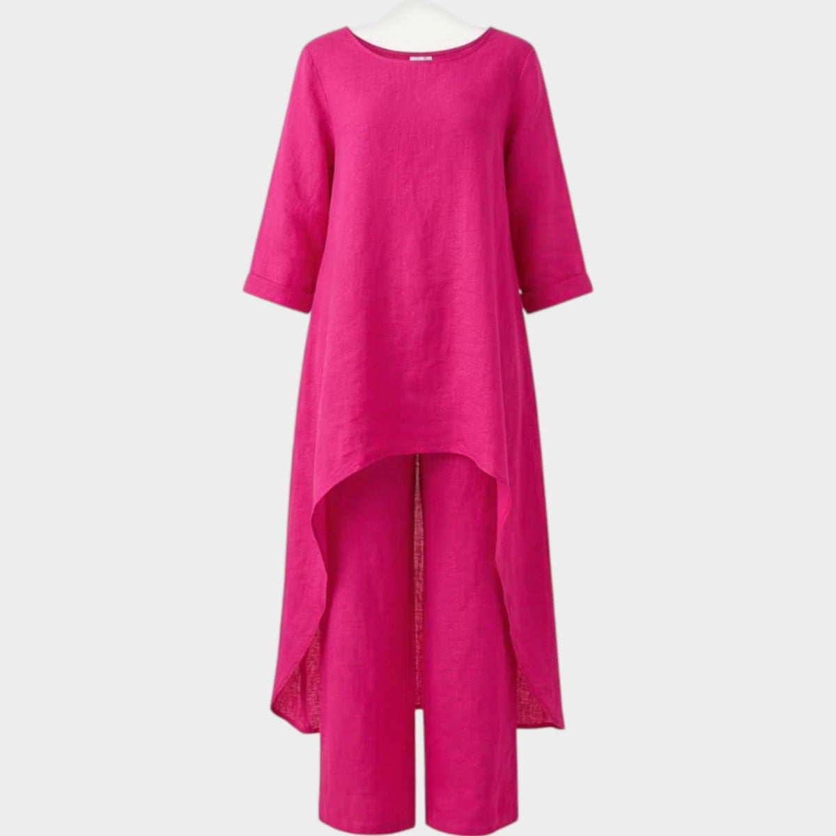 Women's Matching Set Flowy Linen Two Piece