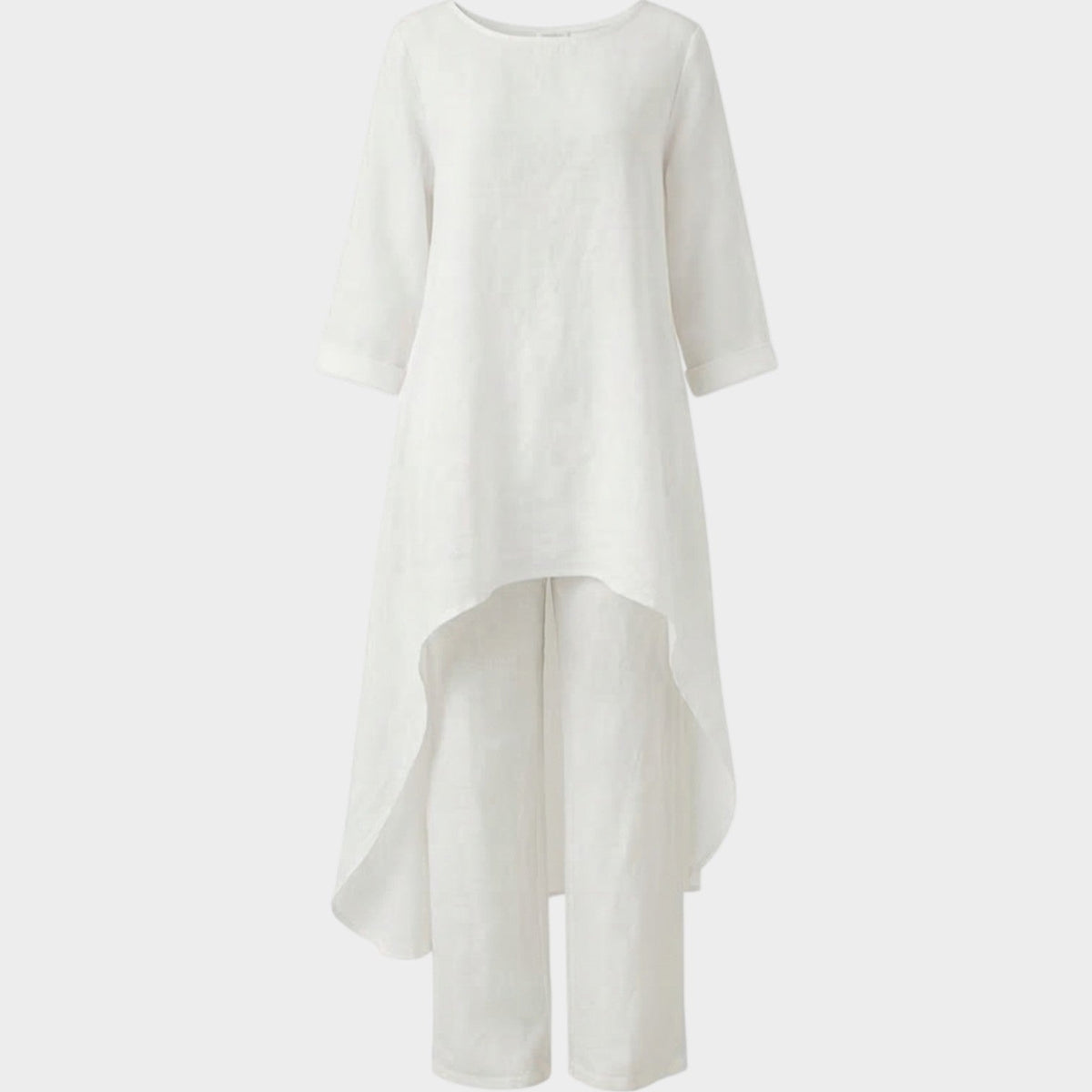 Women's Matching Set Flowy Linen Two Piece