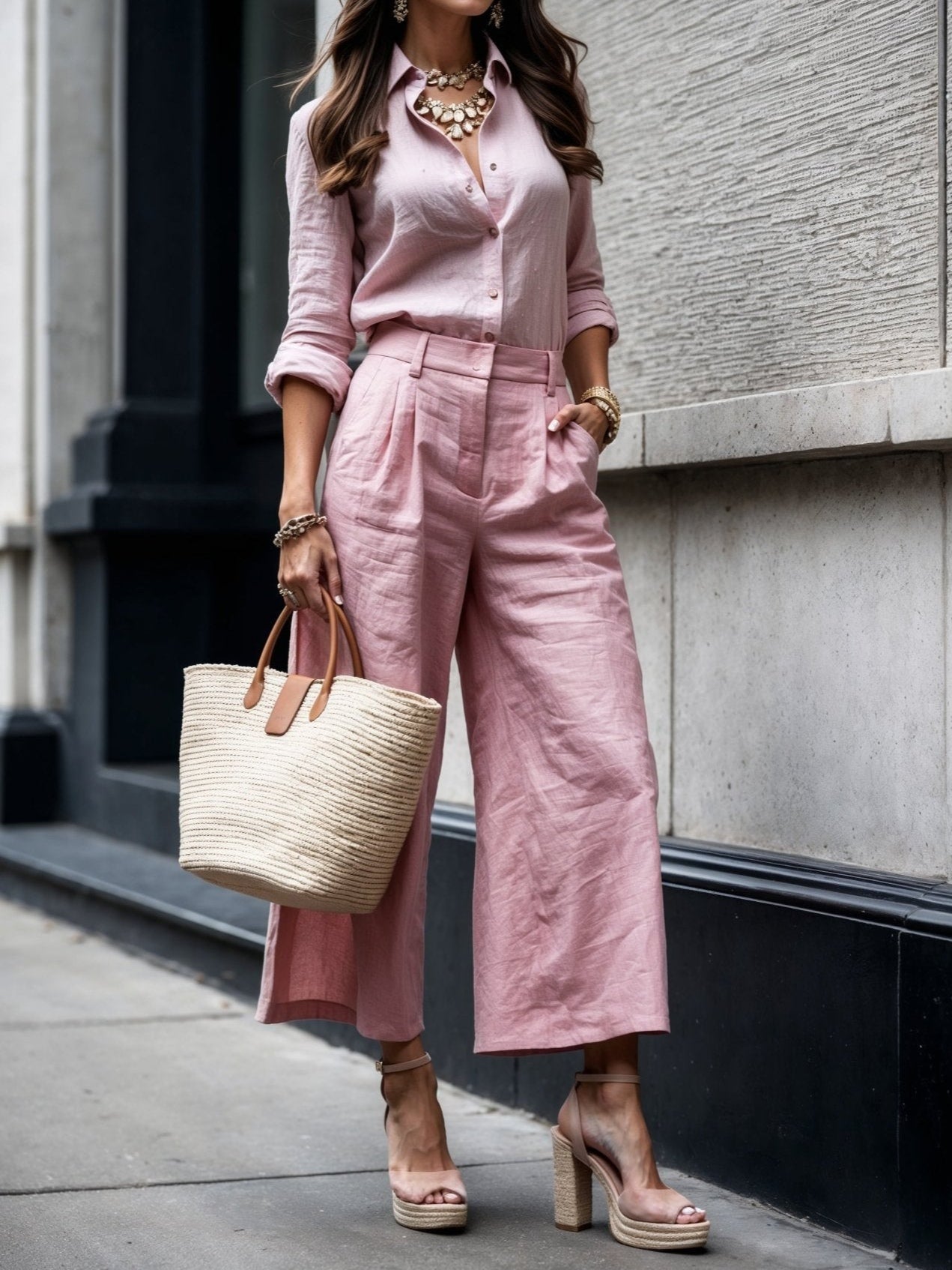 Kayla™ | Capri Pants and Relaxed Fit Top Set