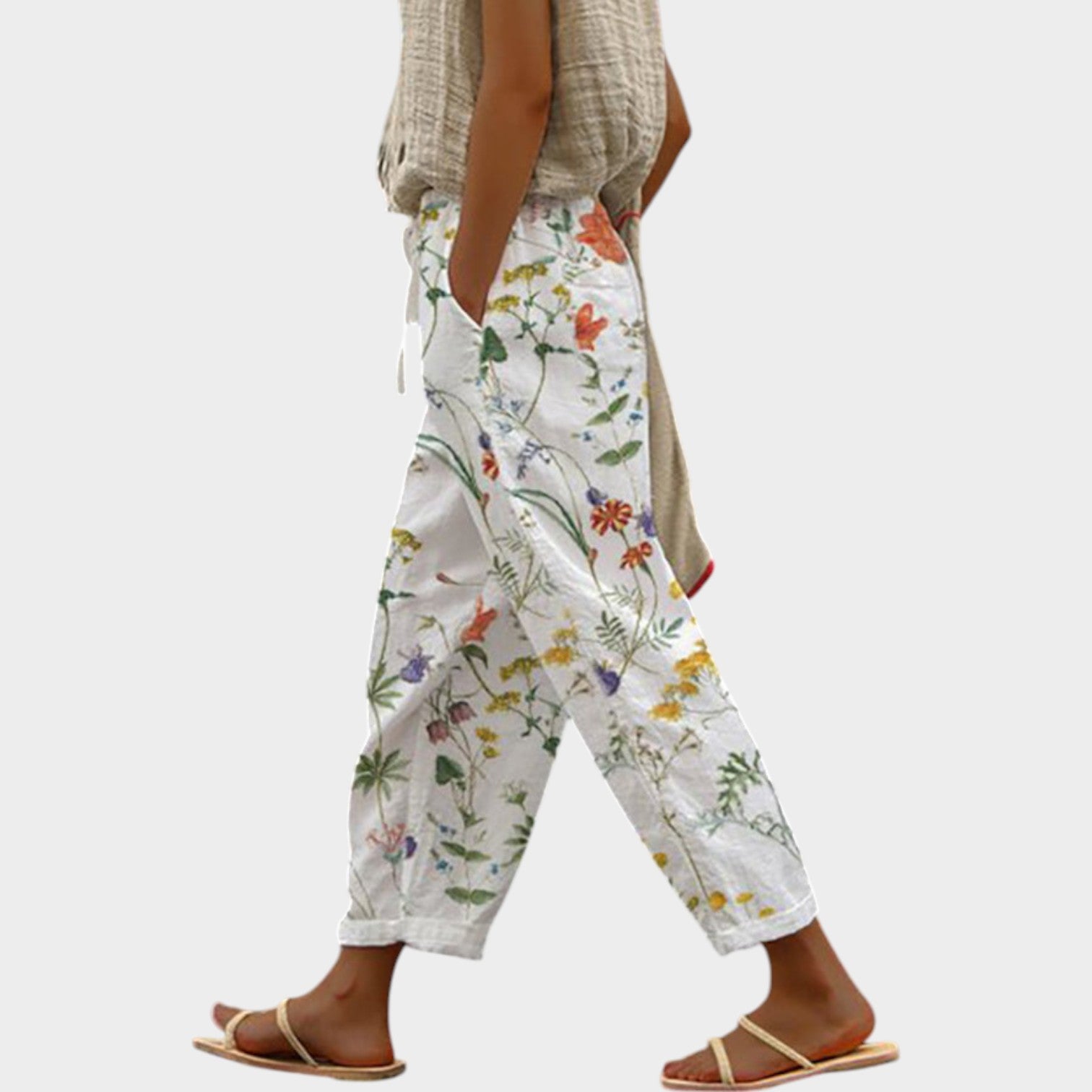 Printed Casual Pants