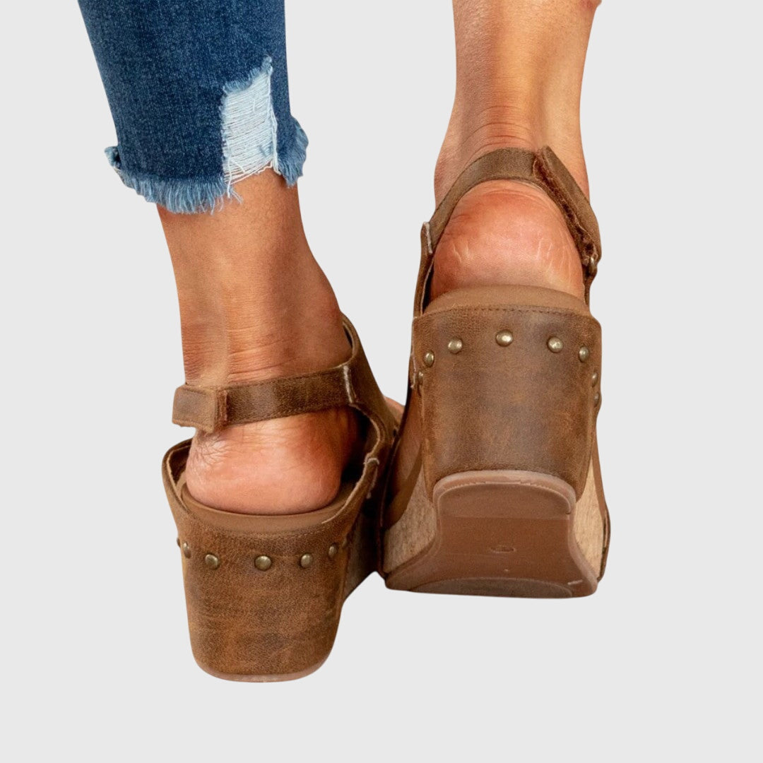Orthopedic Comfort Low Heel Sandals