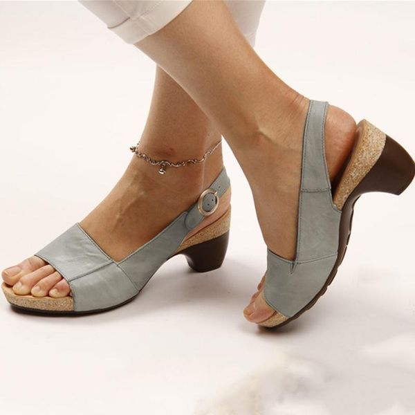 Adrianna | Women's Slingback Sandals with Block Heel