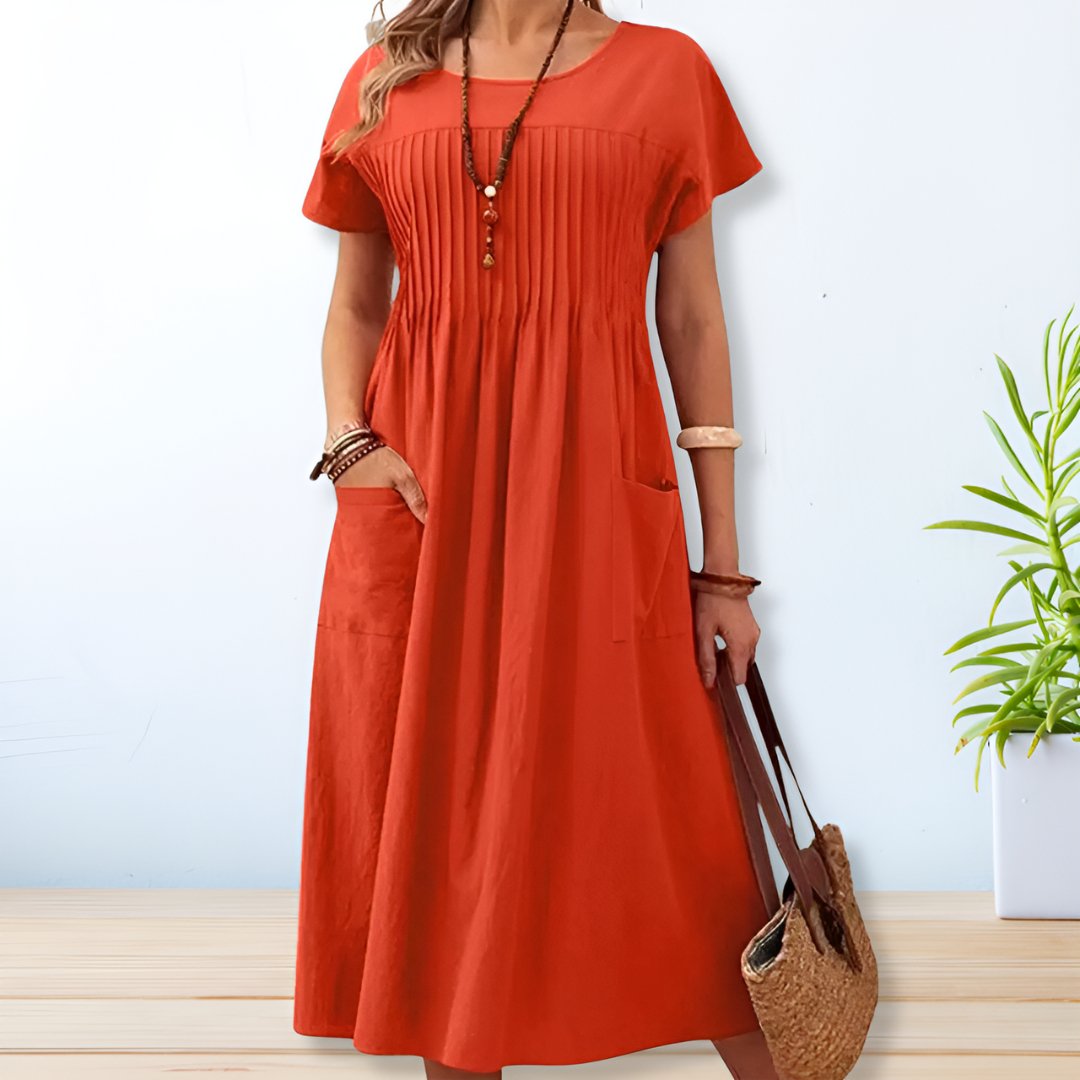 Jacqueline™ | Casual Day Dress with Relaxed Fit