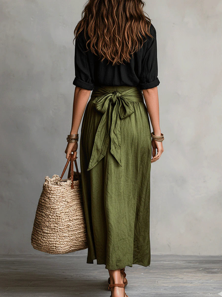 Anastasia | Women's Two-Piece Button-Up Set
