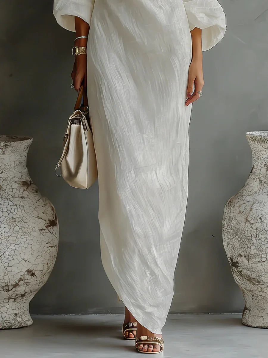 Anastasia | Women's Asymmetrical One-Shoulder Maxi Dress