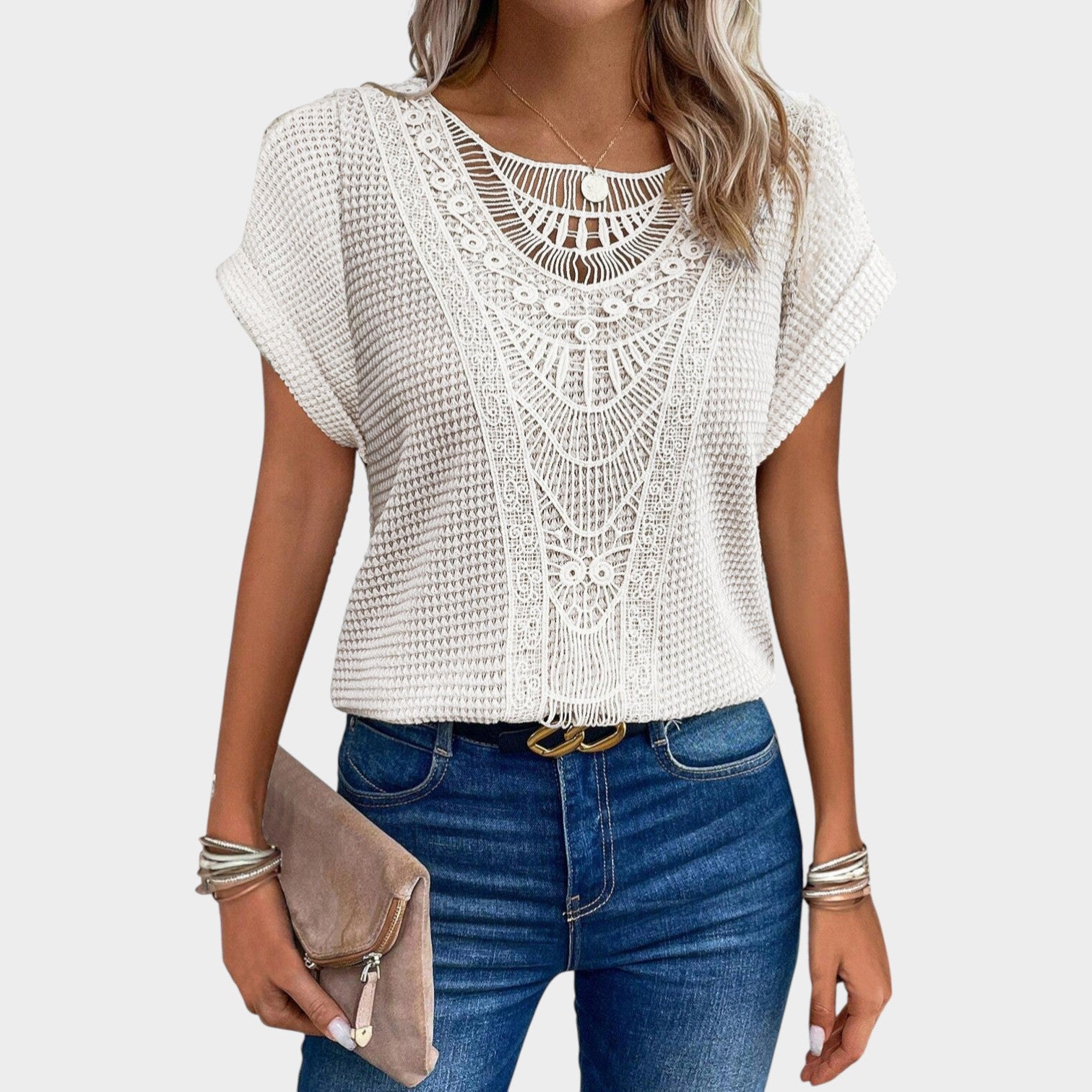 Cotton Lace Top