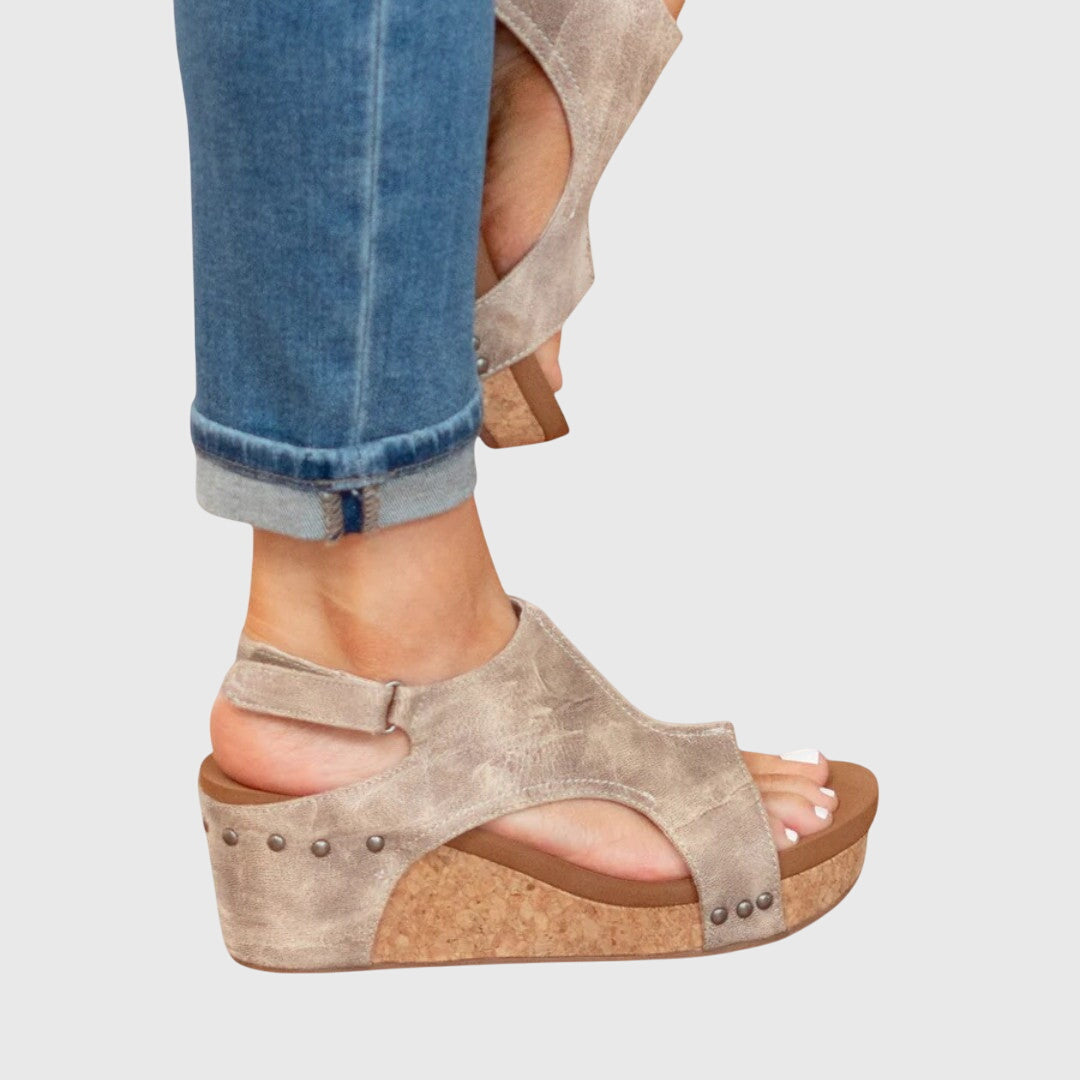 Orthopedic Comfort Low Heel Sandals