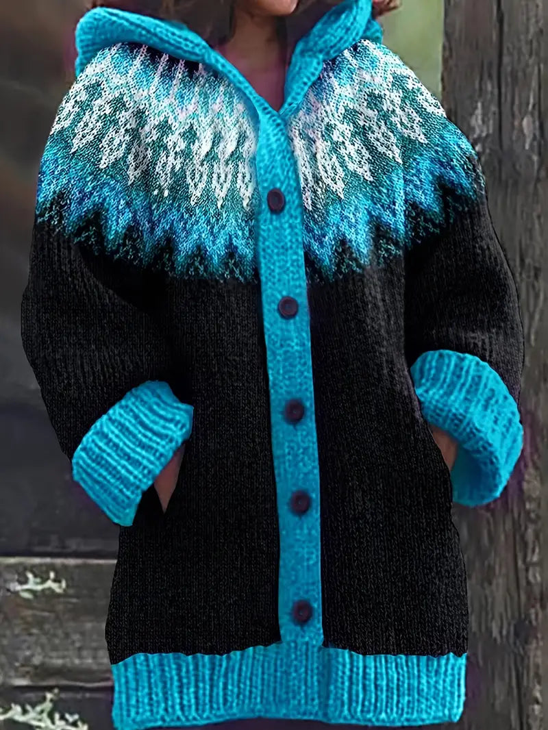 Adeline™ | Relaxed Fit Hooded Cardigan