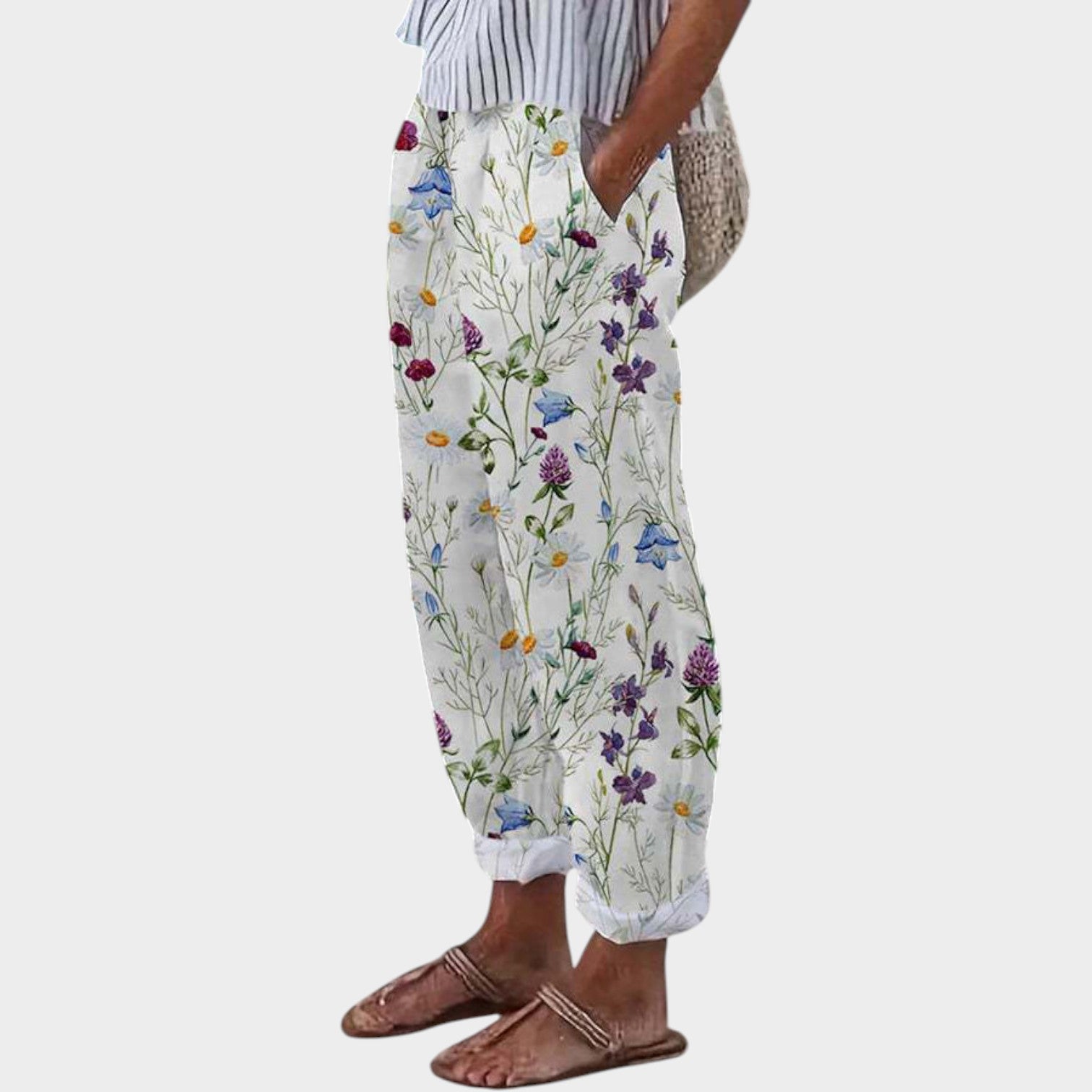 Printed Casual Pants