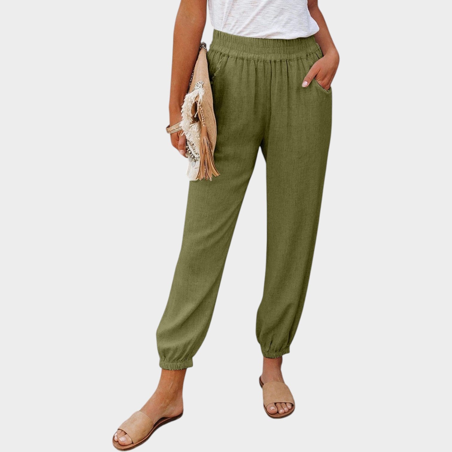 Lounge Comfort Linen Pants