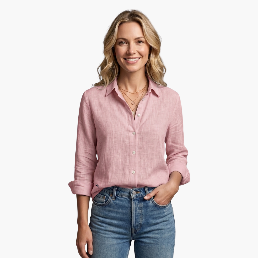 Bianca | Women's Long Sleeve Button-Up Shirt