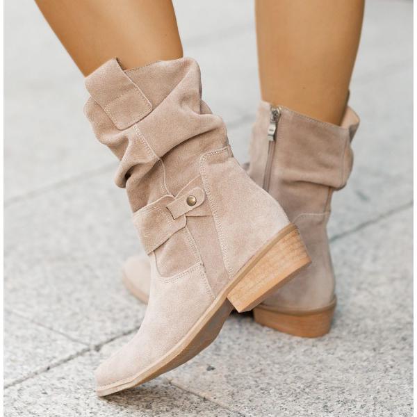 Eileen™ | Chic Ankle Boots with Zipper Detail