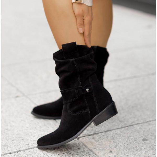 Eileen™ | Chic Ankle Boots with Zipper Detail