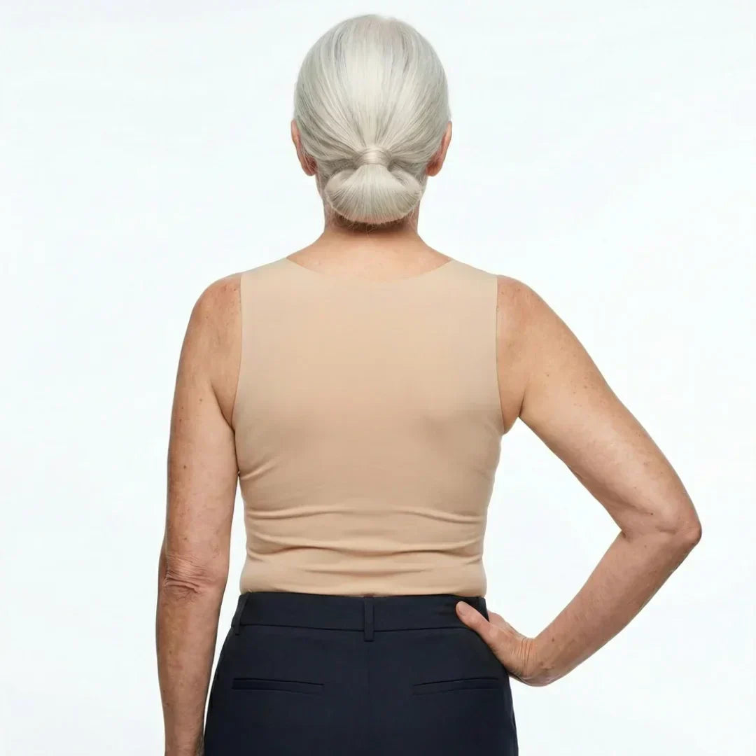 Calista | Women's Square Neck Tank Top with Built-In Bra