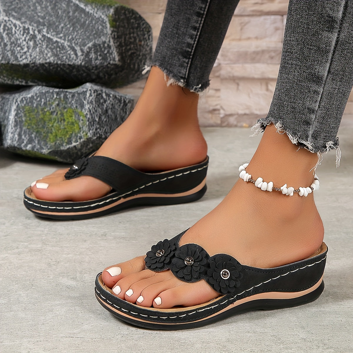 Pippa | Women's Comfortable Orthopedic Slip-On Sandals