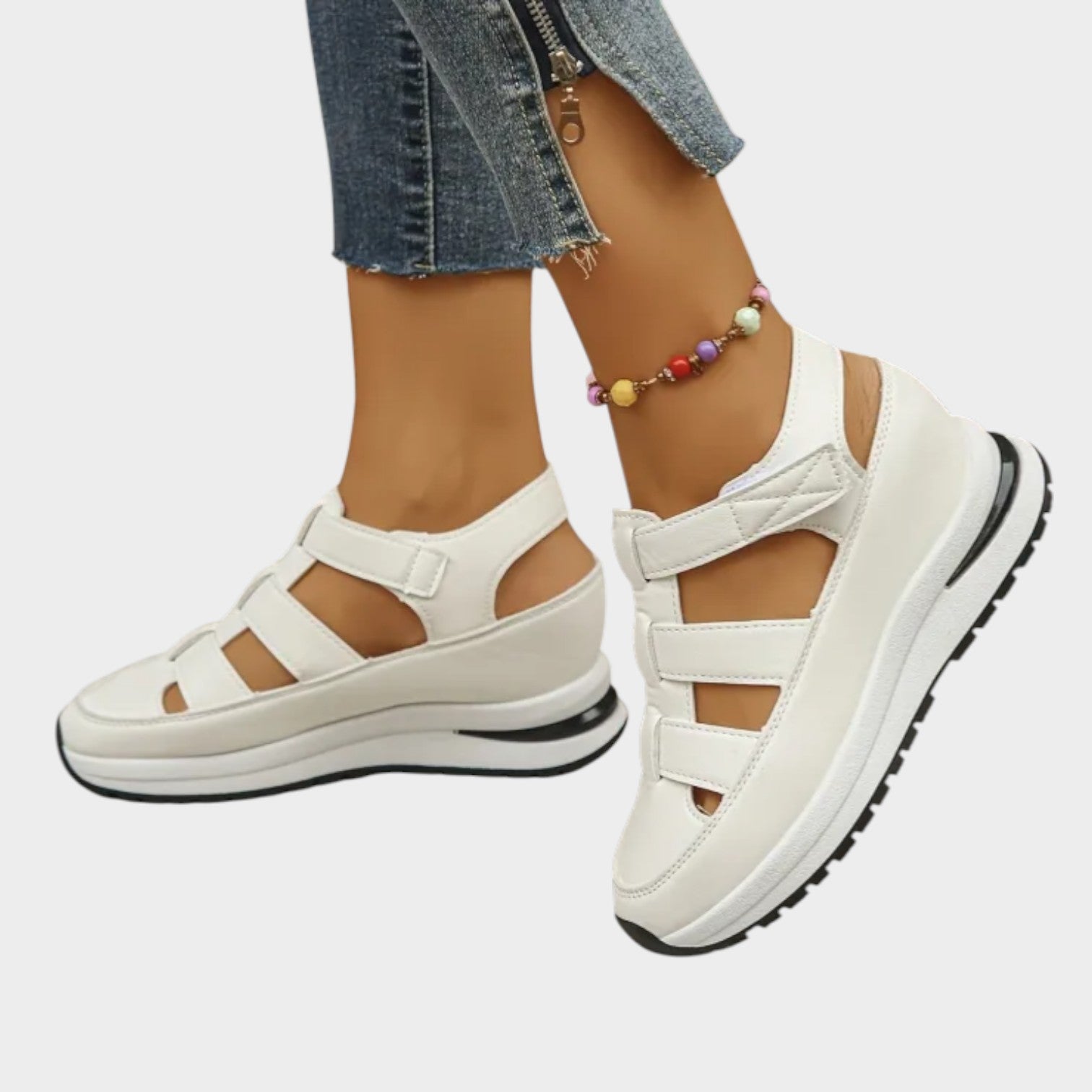 Platform Walking Sandals