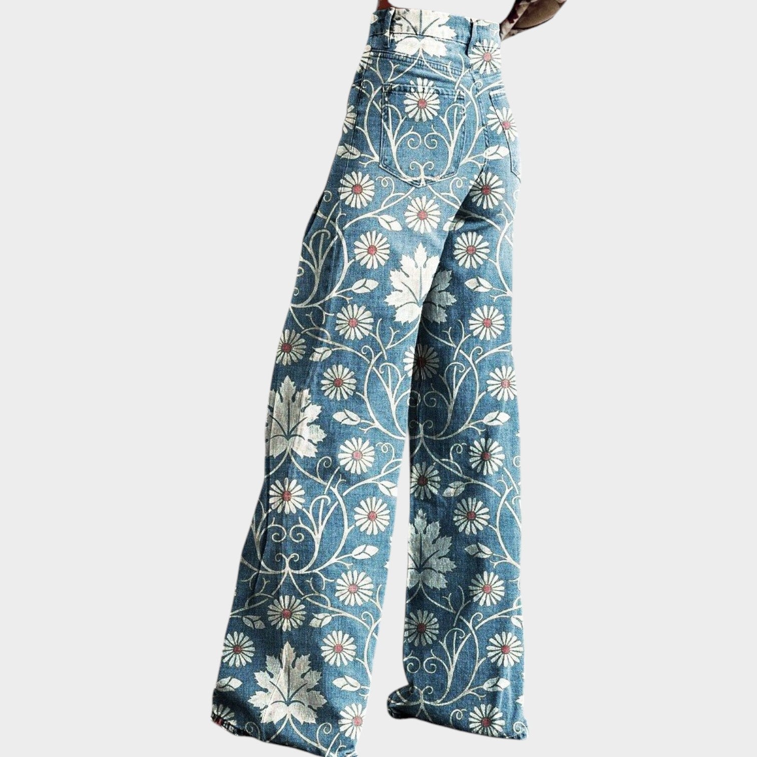 Boho Floral Pants