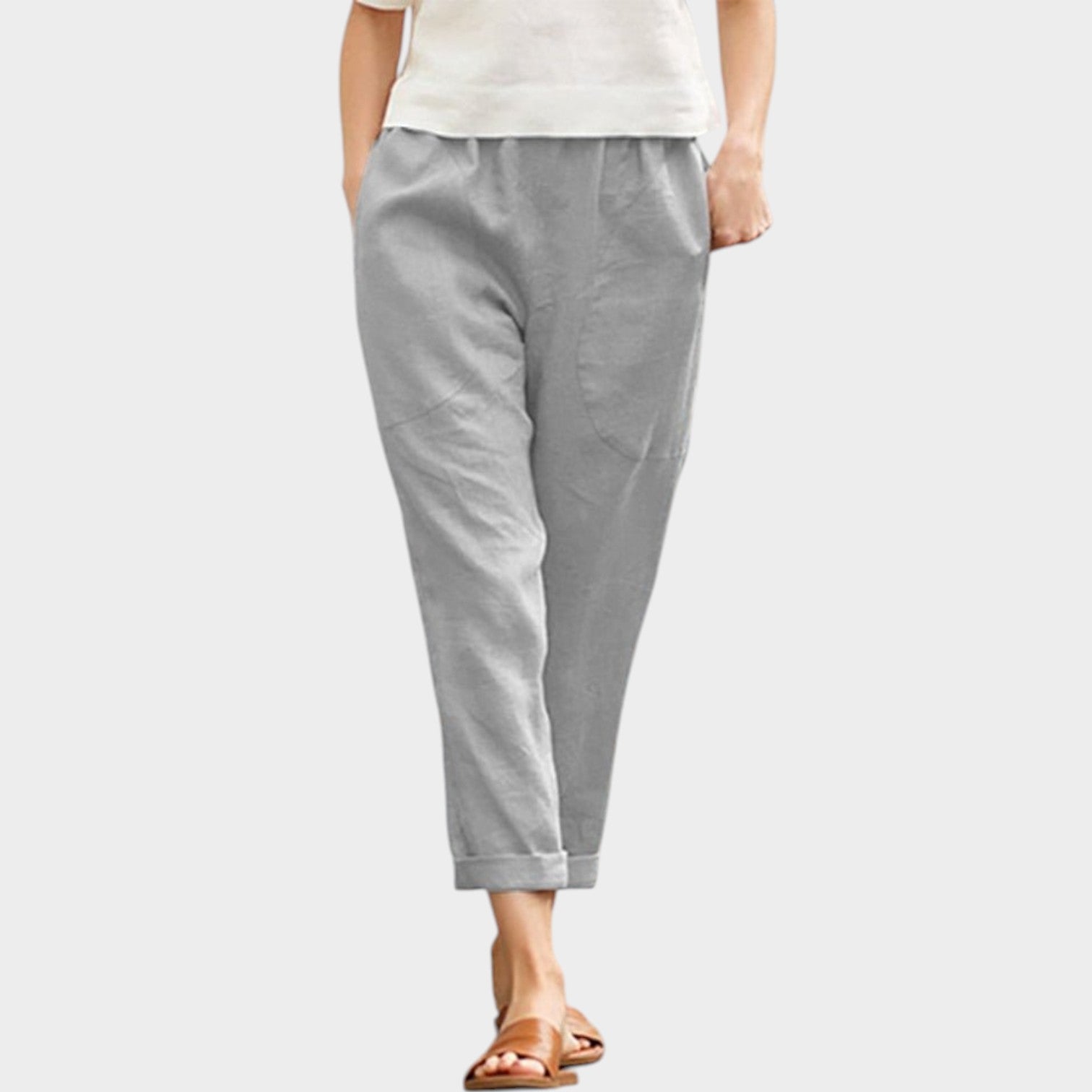 Everyday Casual Linen Pants