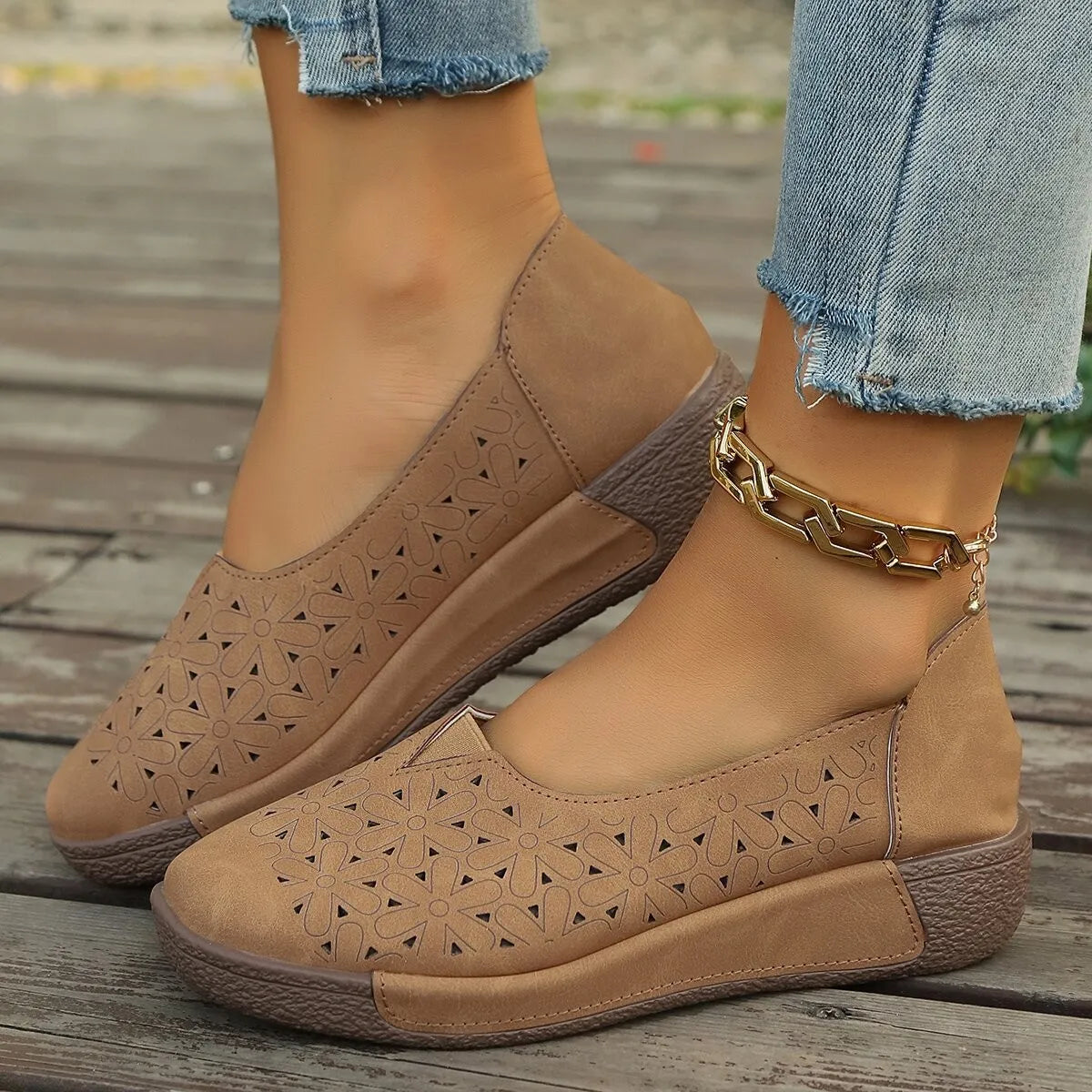 Delphine | Women's Slip-On Platform Loafers