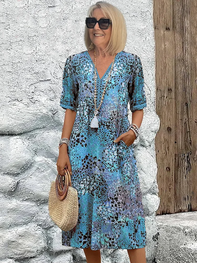 Tanya™ | Vibrant Midi Dress
