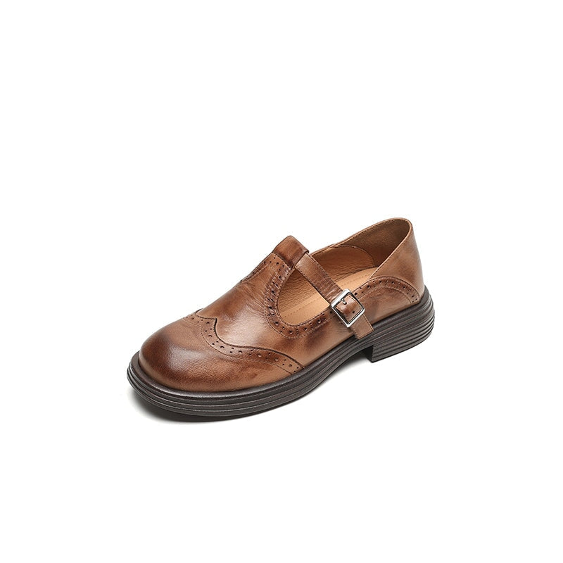 Nina™ | Chic Vegan Leather Mary Jane Sandal