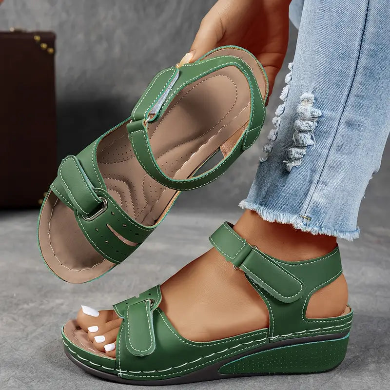 Nina™ | Wedge-Heel Orthopedic Sandals