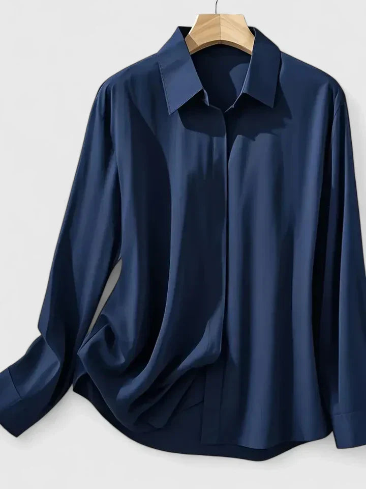 Felicity | Women's Classic Collared Button-Up Shirt