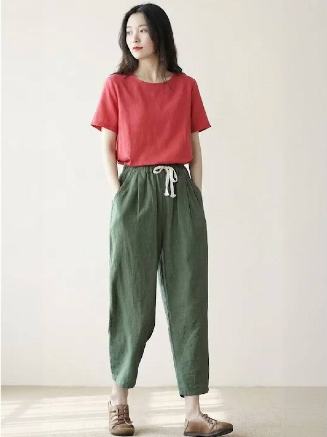 Felicity | Women's Casual Drawstring Trousers