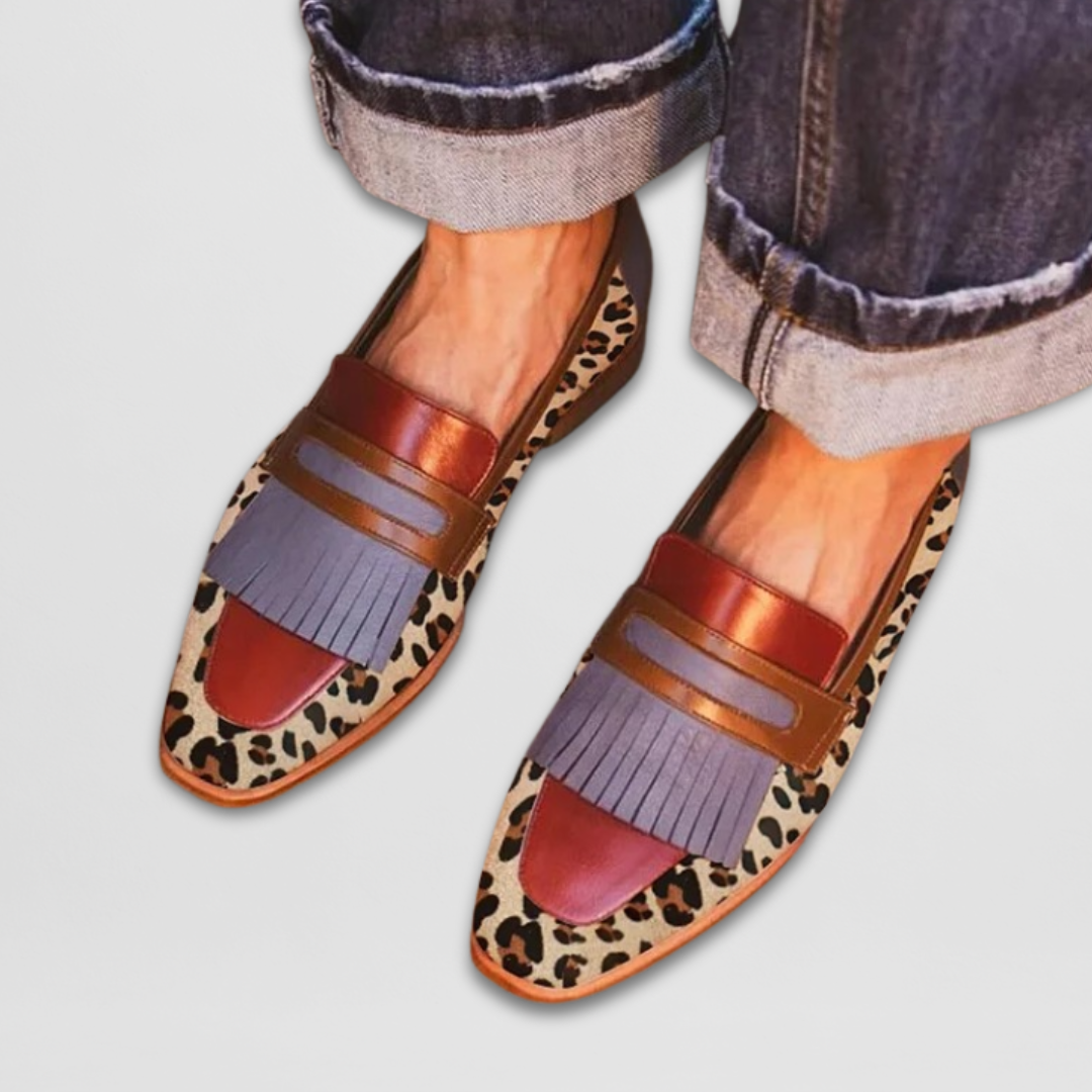 Elise™ | Chic Leather Loafers