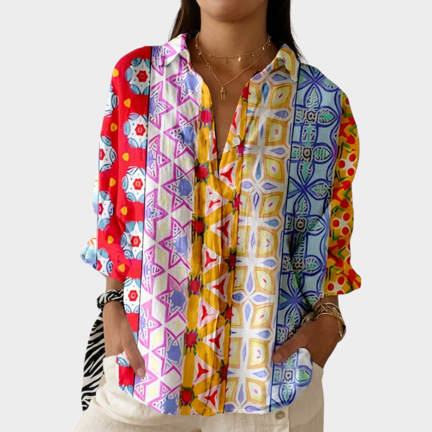 Floral Button Up Shirt