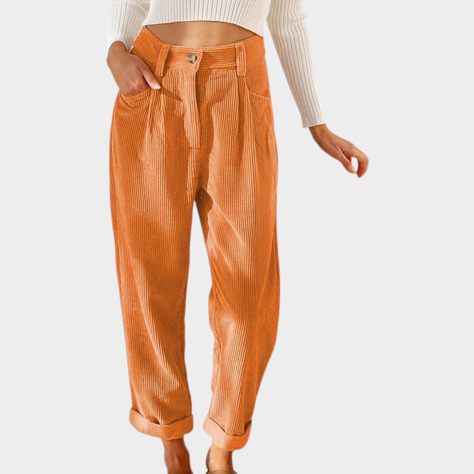 Corduroy Casual Pants