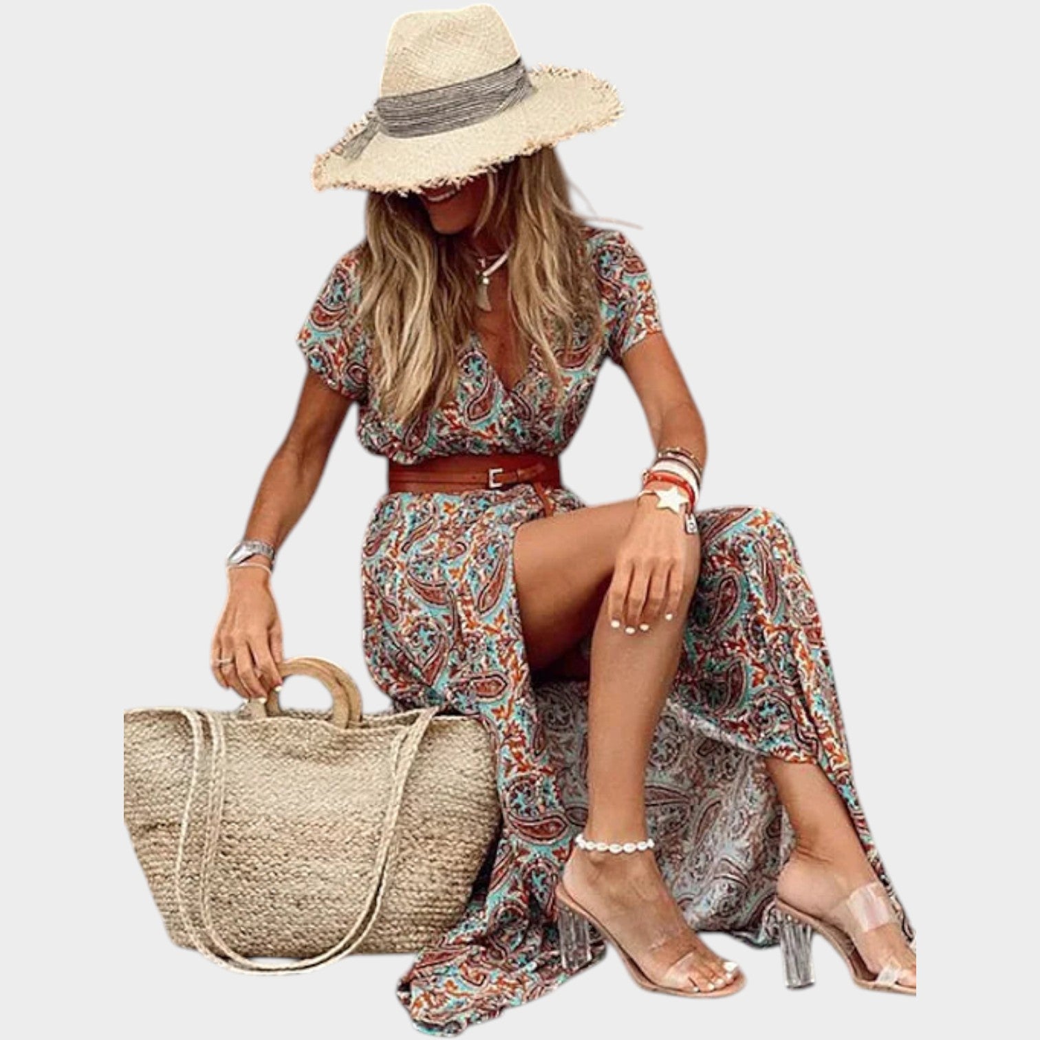 Boho Maxi Summer Dress