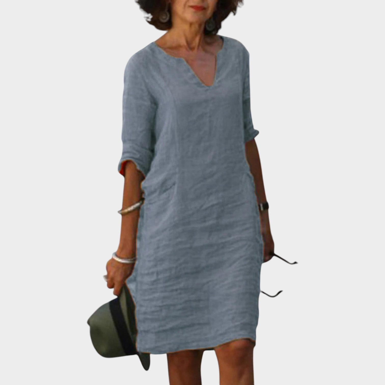 Summer Mini Shirt Dress