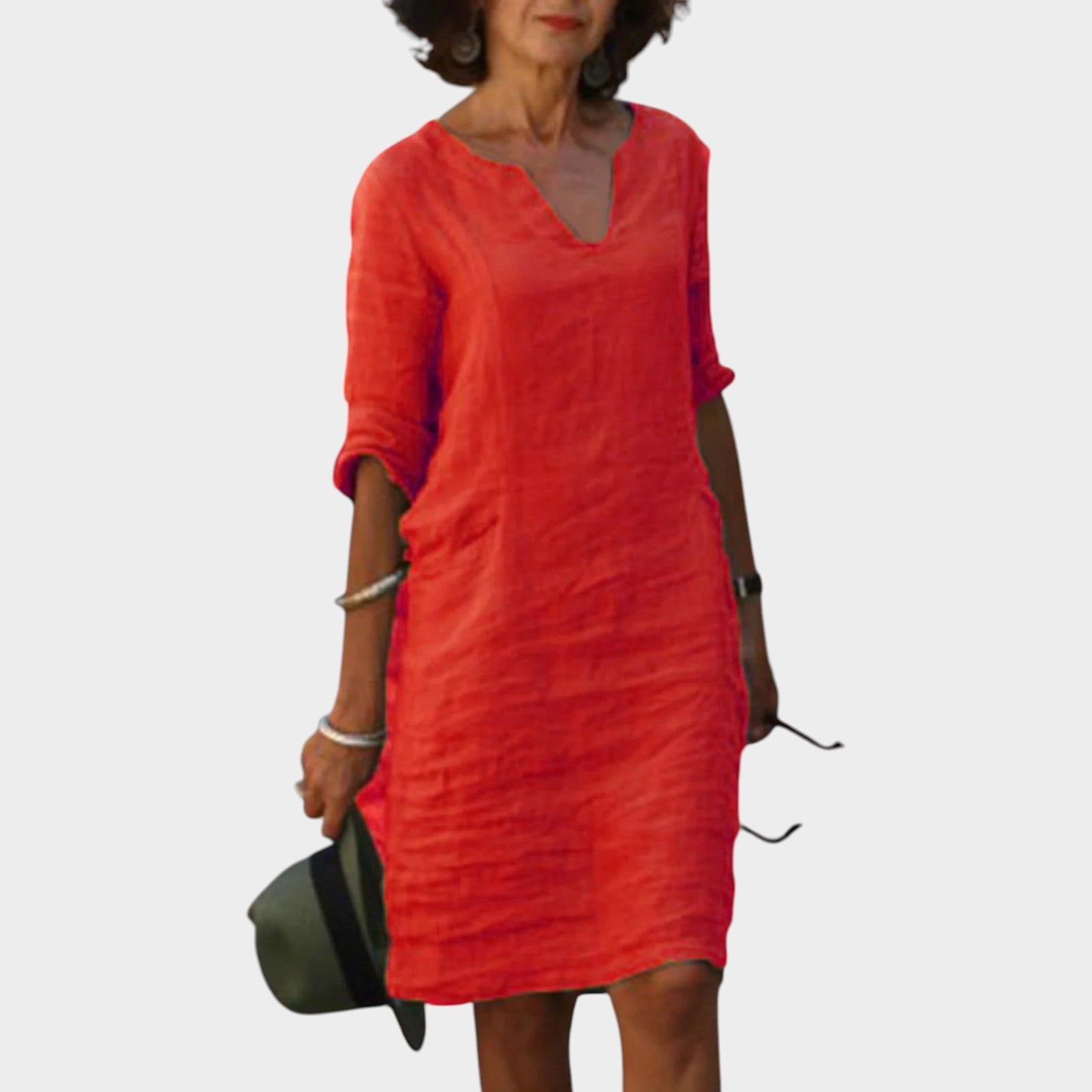 Summer Mini Shirt Dress