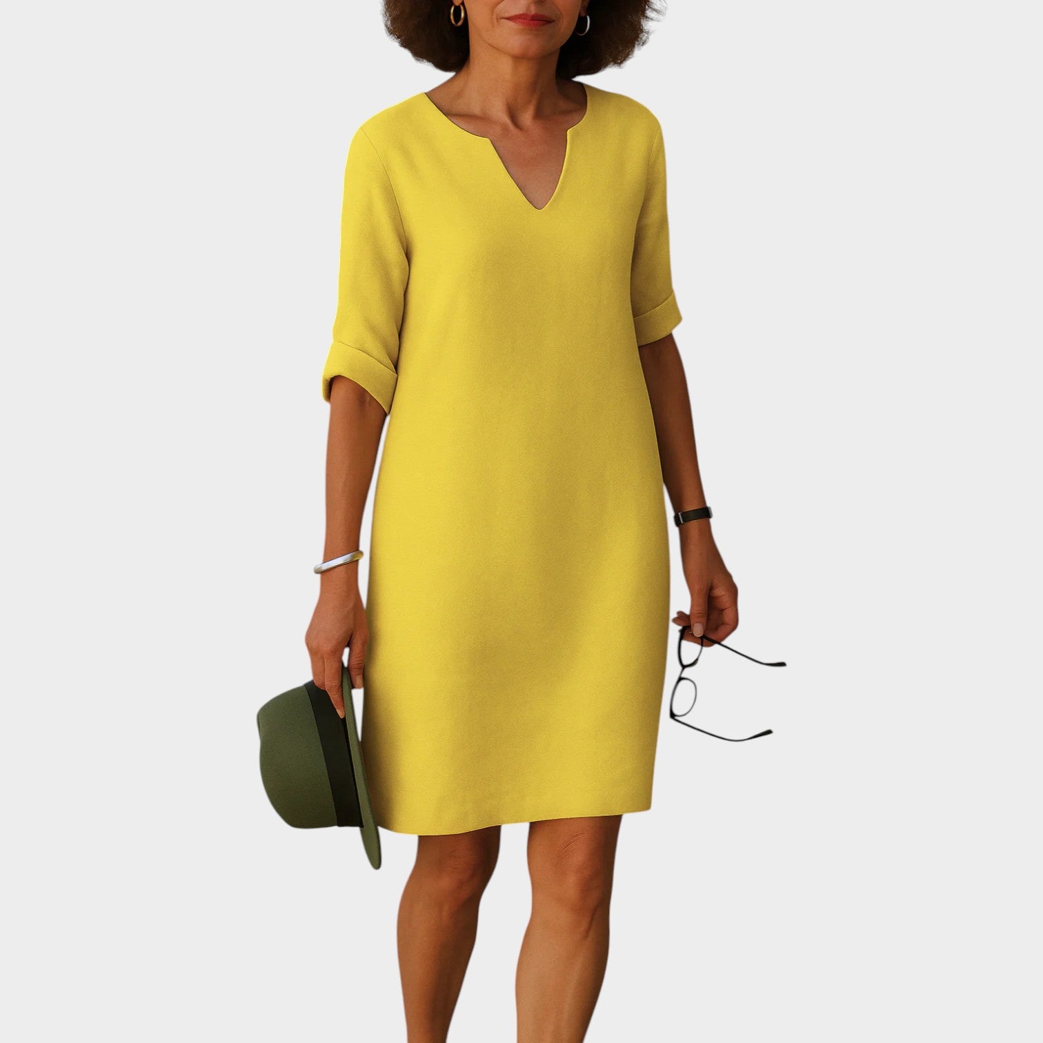 Summer Mini Shirt Dress