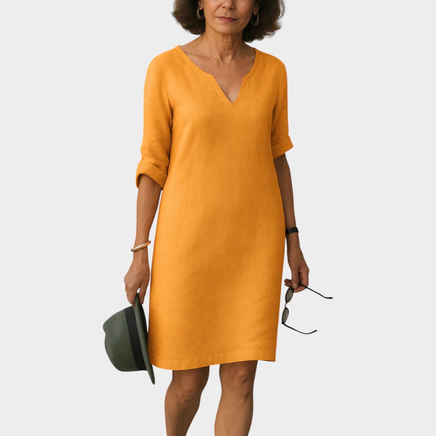 Summer Mini Shirt Dress